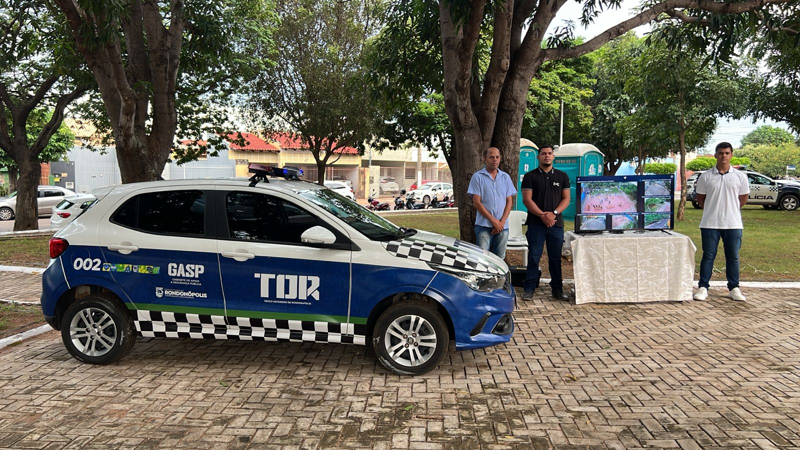 GASP coloca em funcionamento câmeras na Praça Bom Jesus