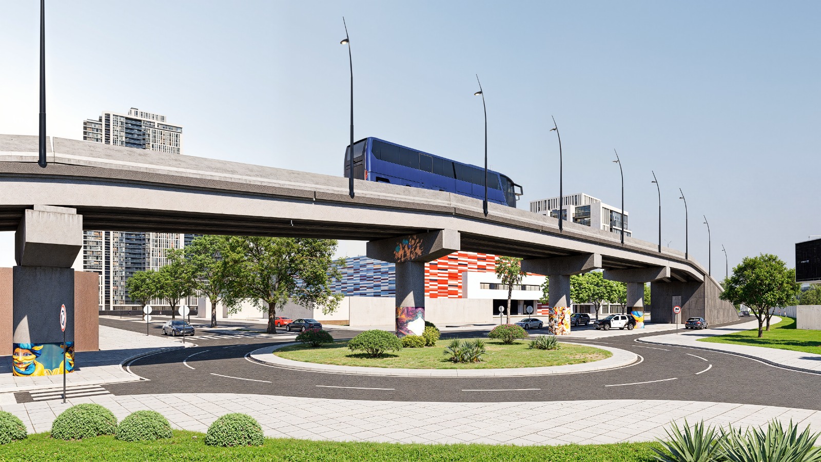 Prefeito anuncia projetos dos primeiros viadutos do trânsito urbano