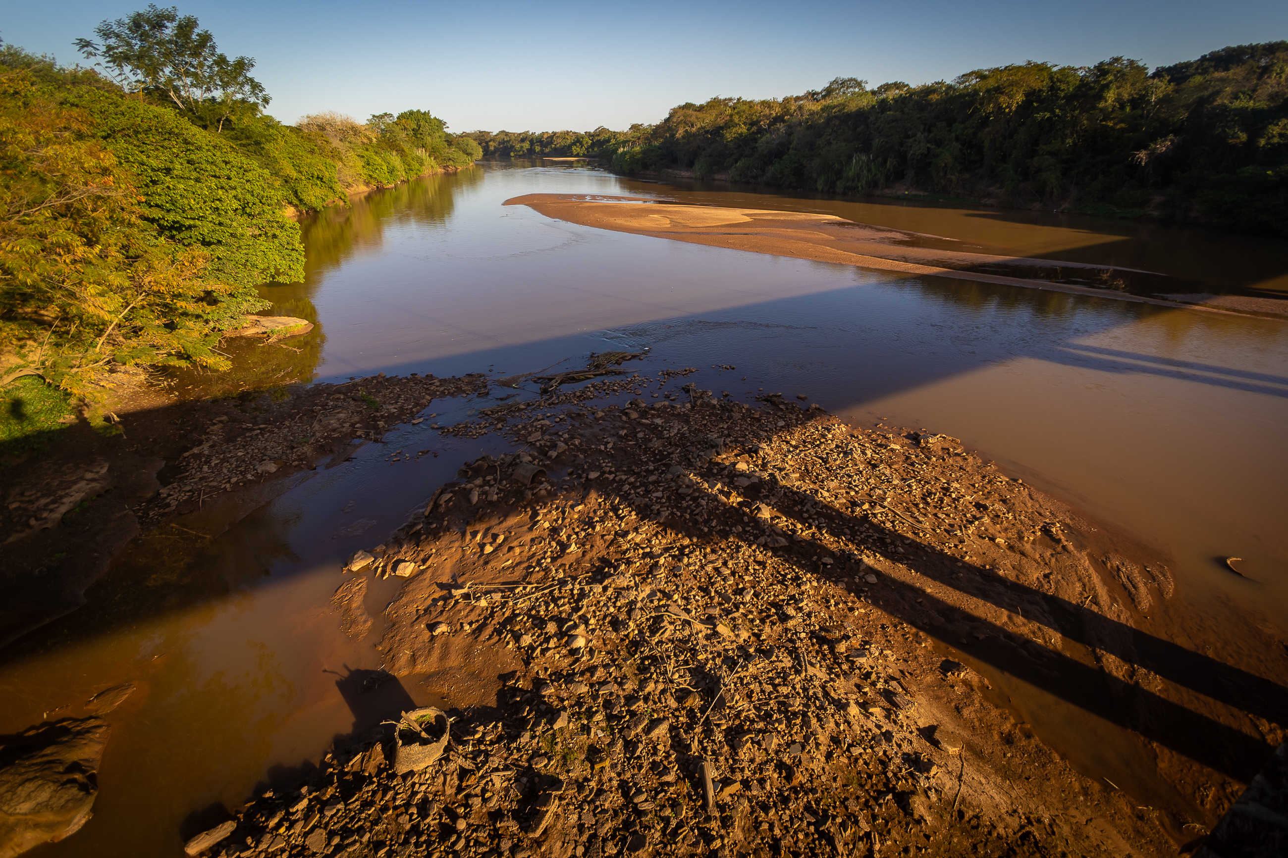 Rio Vermelho atinge menor nível da sua história em Rondonópolis