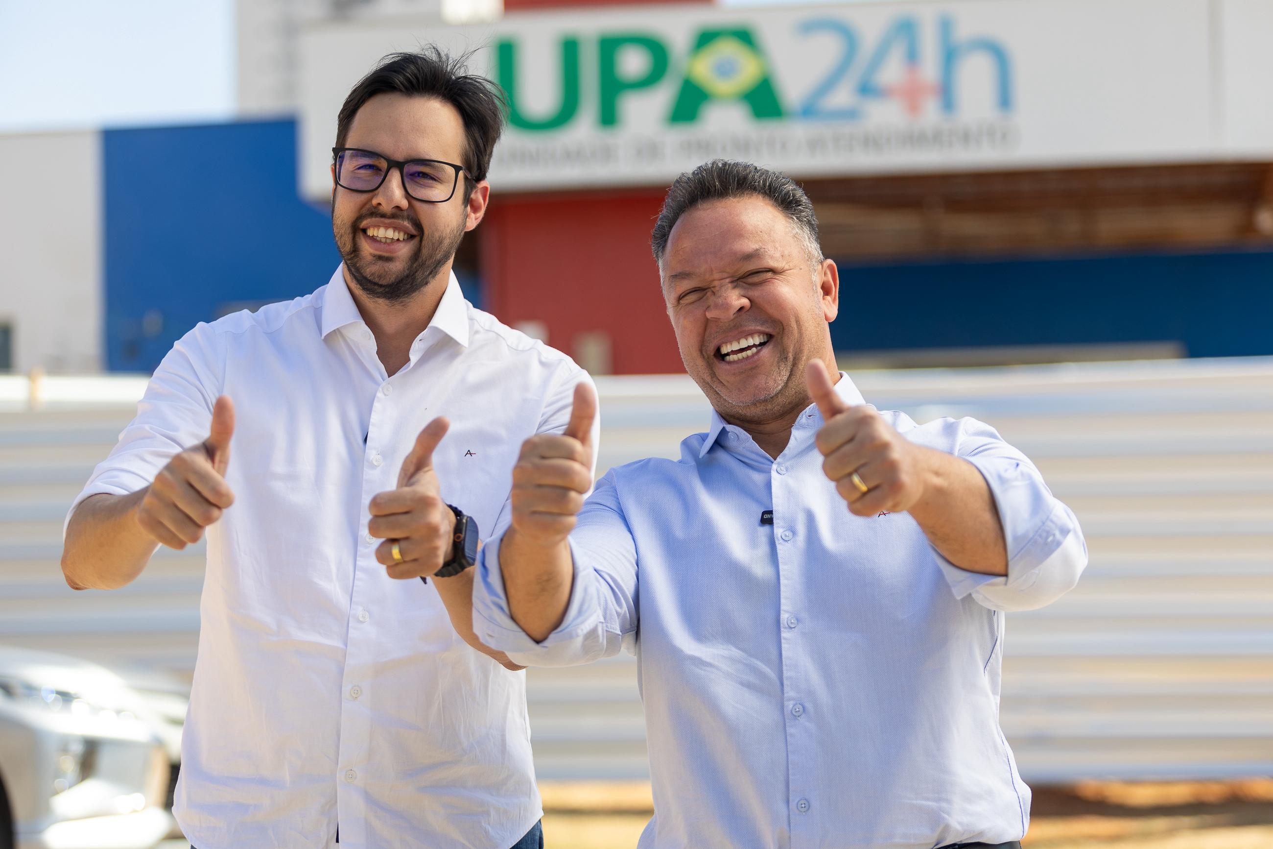 Prefeito e secretário de Saúde iniciam reforma e modernização na UPA