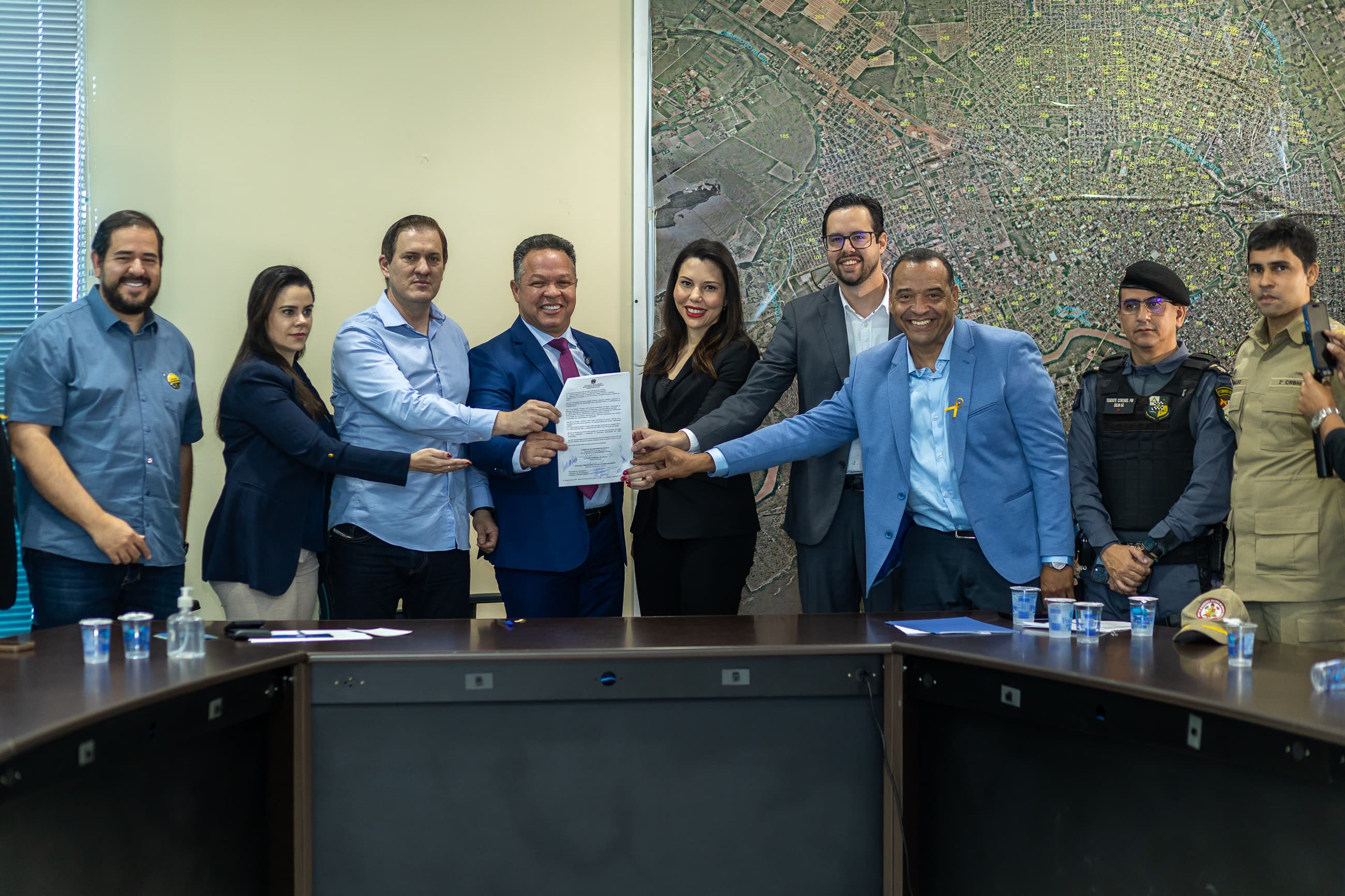 Prefeito Cláudio Ferreira reativa GGI para fortalecer segurança pública