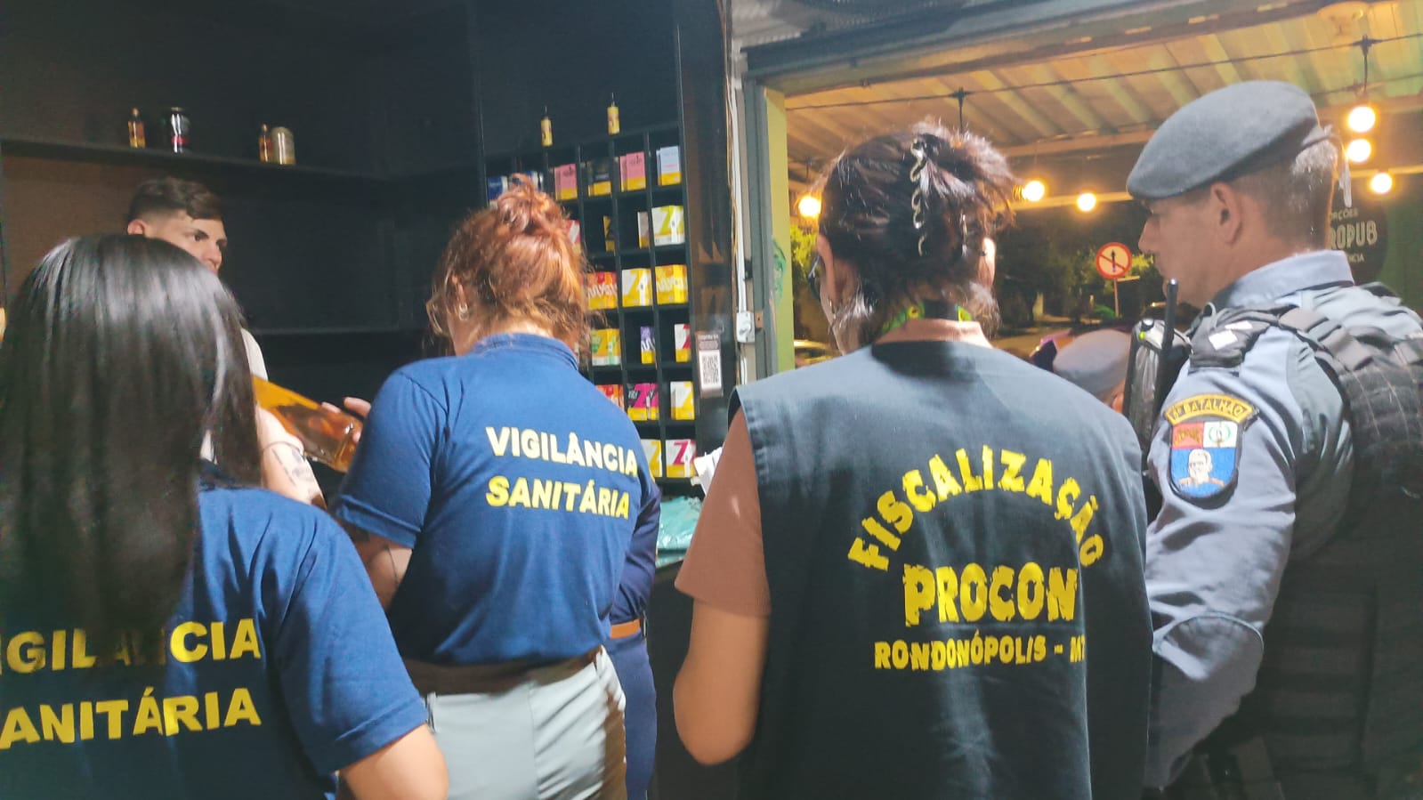 Bebidas sem comprovação de origem foram apreendidas em Rondonópolis