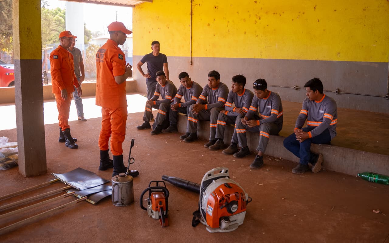Prefeitura intensifica atuação com criação e treinamento de brigada indígena