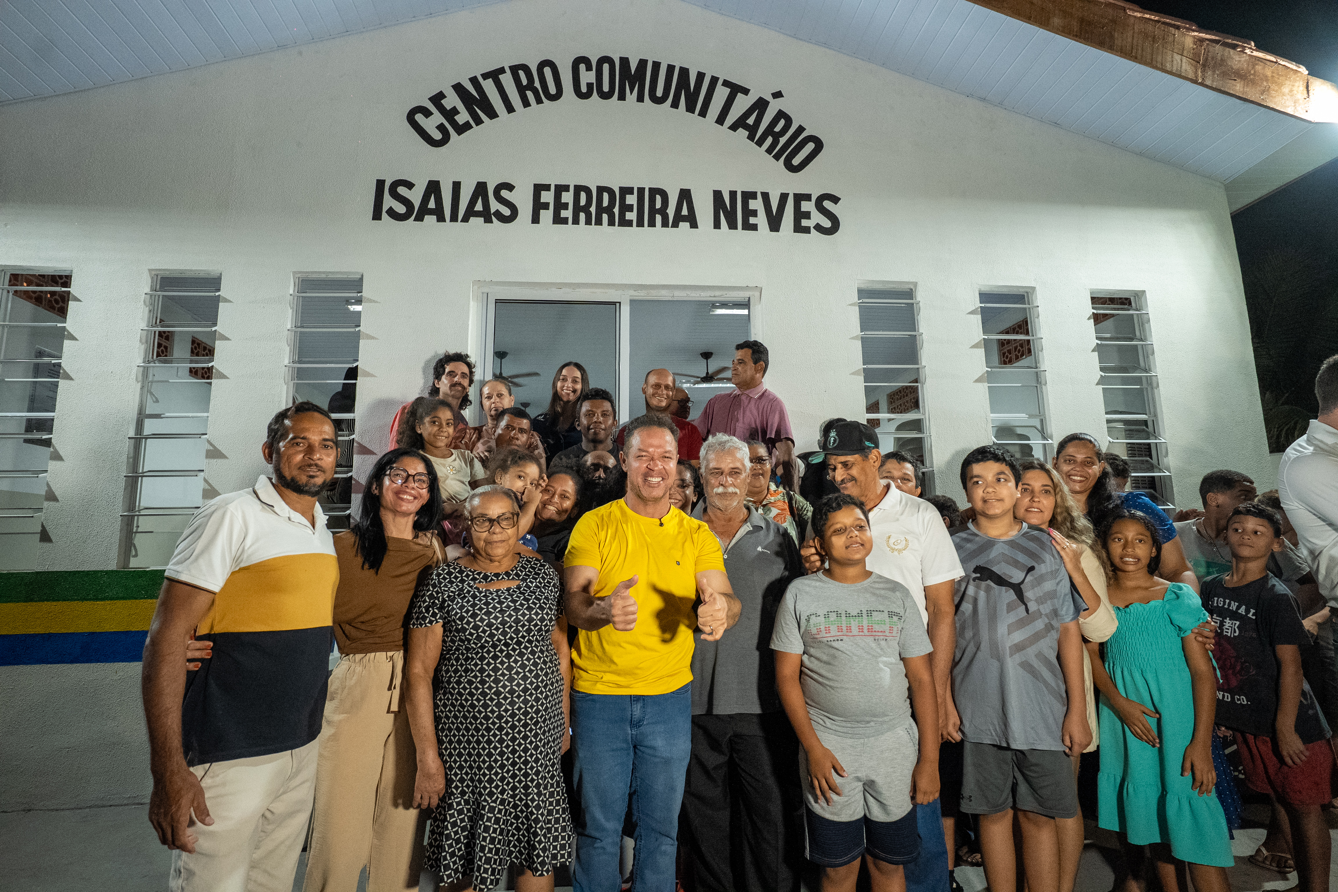 Prefeitura inaugura o Centro Comunitário “Isaías Ferreira Neves”, no Jd. Kênia