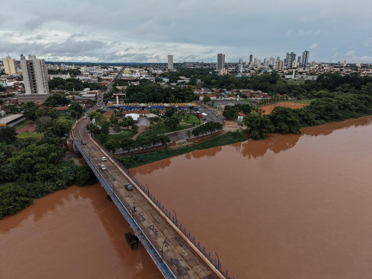 Defesa Civil monitora Rio Vermelho e situação, por enquanto, é de normalidade