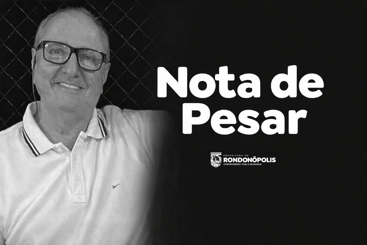 Prefeitura externa pesar pelo falecimento do sr. Délio