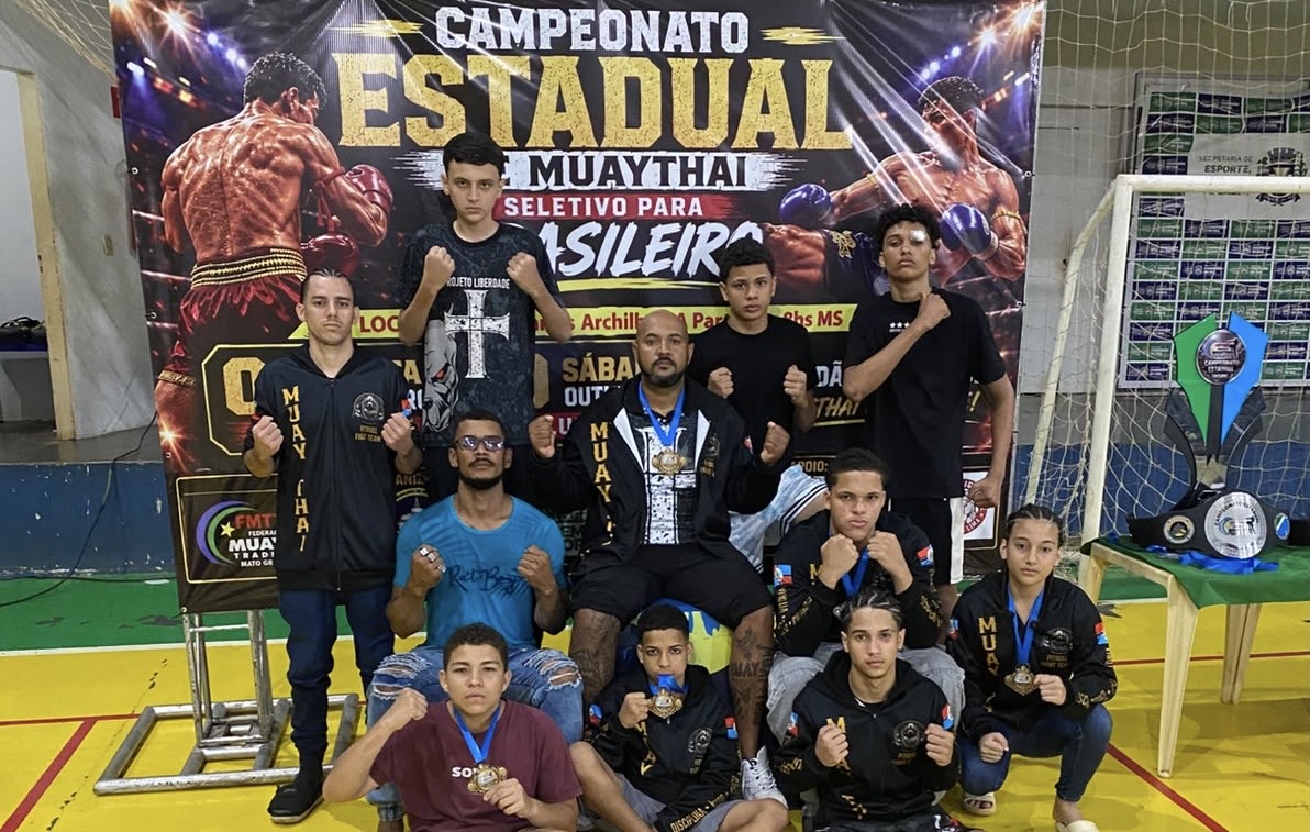 Rondonópolis conquista oito ouros e um bronze no Estadual de Muay Thai