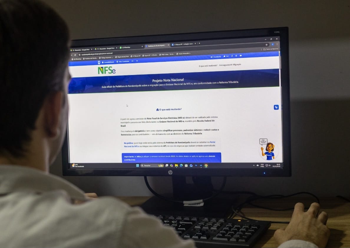 Prefeitura informa sobre novas regras de preenchimento da Nota Fiscal eletrônica