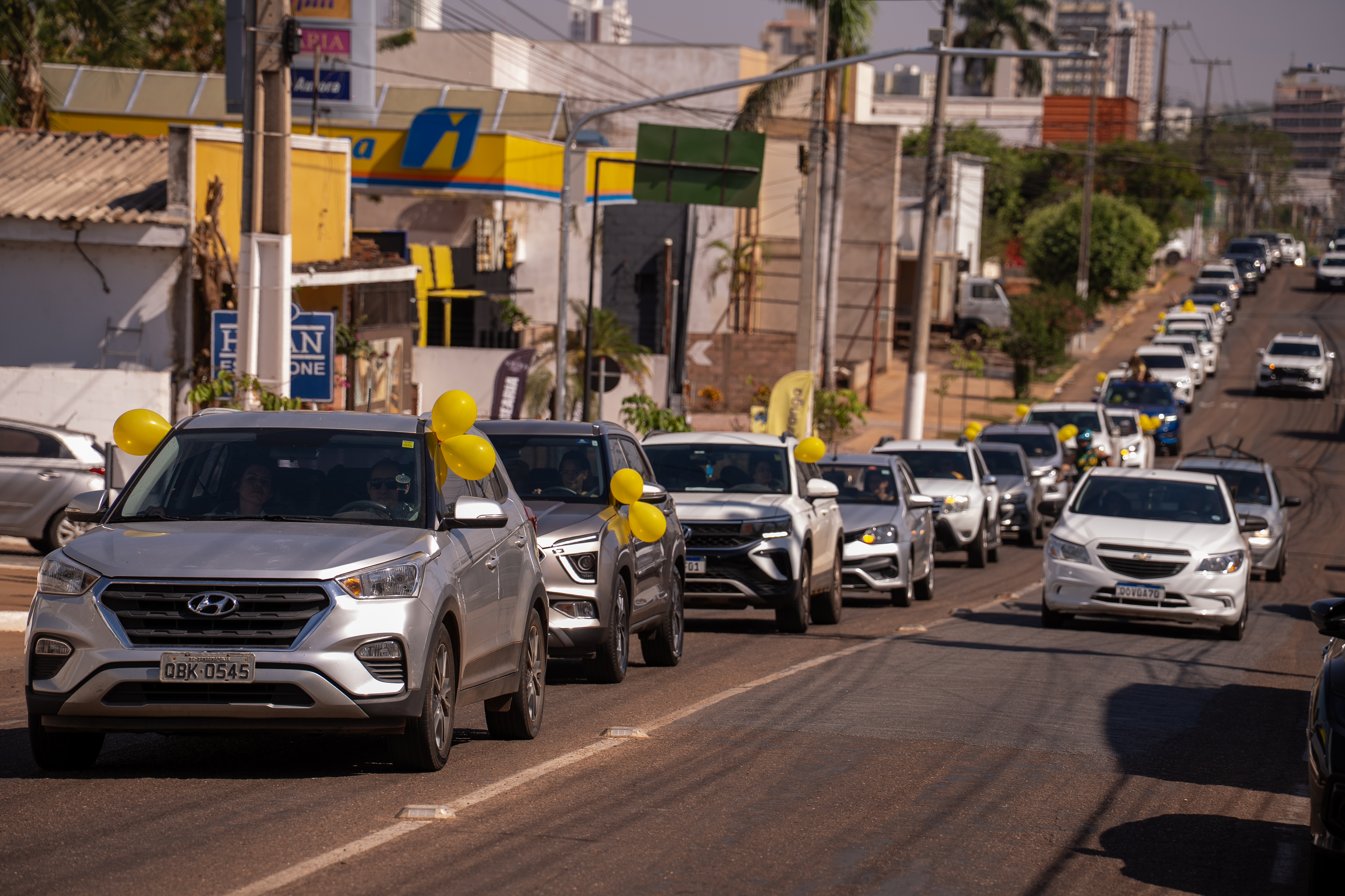 Município alerta para o cuidado com a saúde mental na Carreata pela Vida