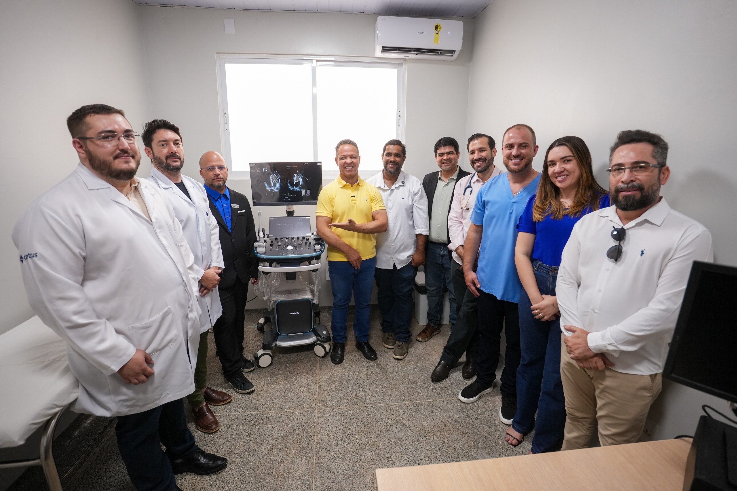Prefeitura entrega equipamento de ultrassom para o PA Infantil e garante agilidade no diagnóstico