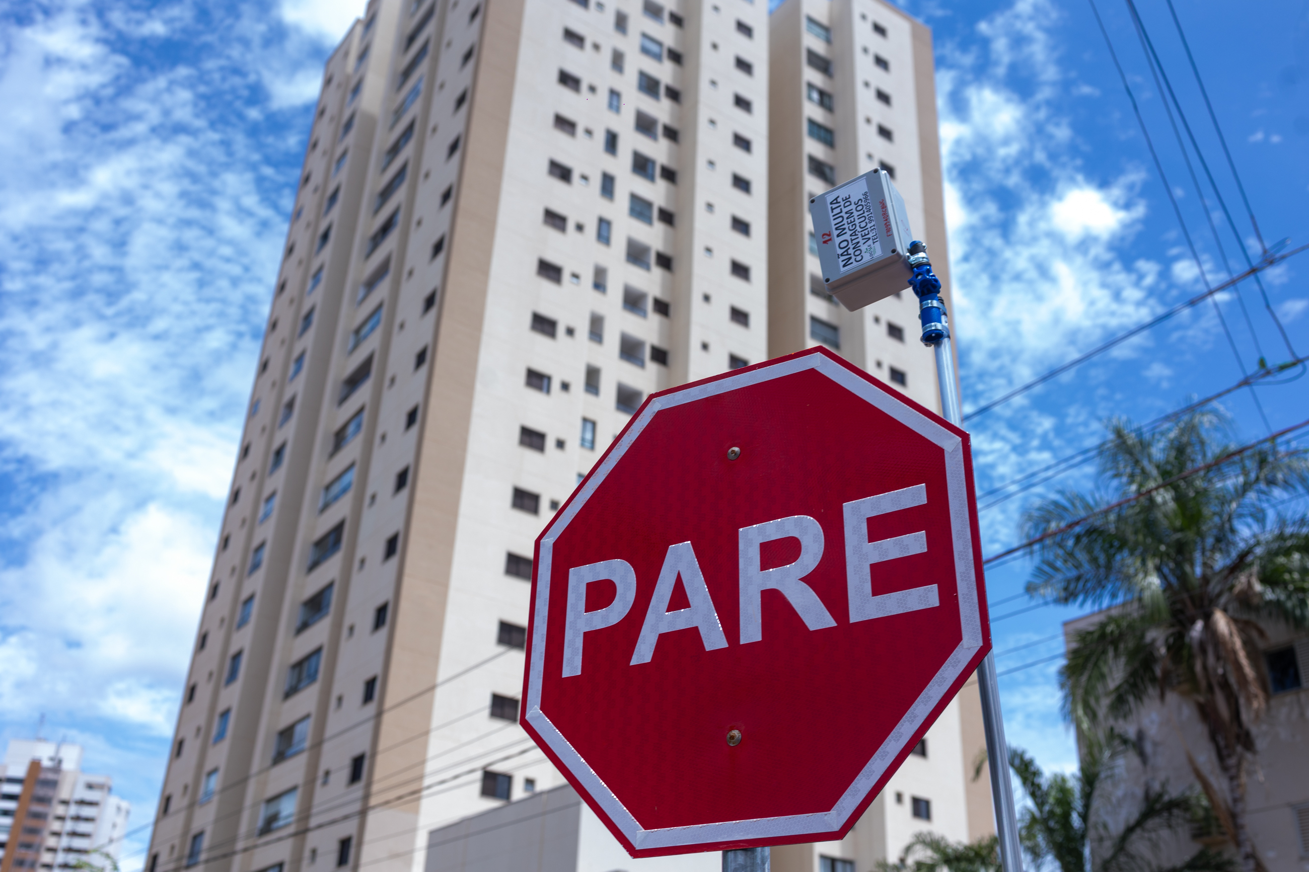 Câmera de contagem de tráfego Câmera de contagem de tráfego